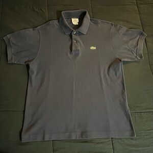 Lacoste Men's Dark Blue Polo Shirt (Euro 5, US Med)